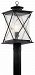 49746WZC - Kichler-Lighting-Canada - Argyle - One Light X-Large Outdoor Post Lantern Weathered Zinc Finish with Clear Seeded Glass - Argyle