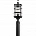 49963AVI - Kichler-Lighting-Canada - Mill Lane - One Light Outdoor Post Lantern Anvil Iron Finish with Clear Seeded Glass - Mill Lane