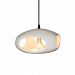 CER-6440-SLHY-CROM - Justice Design - Radiance Collection - Punch 1-Light Pendant Polished Chrome BlackChoose Your Options - Radiance Collection "Trade Mark"