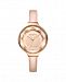 RumbaTime Orchard Gem Blush Diamond Patent Leather Women's Watch