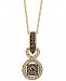 Le Vian Chocolatier Diamond 18" Pendant Necklace (3/8 ct. t. w. ) in 14k Gold