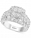 Effy Diamond Cluster Ring (1 ct. t. w. ) in 14k White Gold