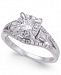 Diamond Princess Engagement Ring (1 ct. t. w) in 14k White Gold
