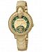 Roberto Cavalli By Franck Muller Women's Swiss Quartz Gold-Tone Stainless Steel Bracelet Watch, 34mm