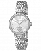 Roberto Cavalli By Franck Muller Women's Swiss Quartz Silver Stainless Steel Bracelet Watch, 30mm