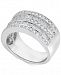 Diamond Baguette Multi-Row Band (1-1/2 ct. t. w. ) in 14k White Gold