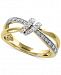Effy Diamond Knot Statement Ring (1/6 ct. t. w. ) in 14k Gold