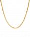 Italian Gold Rounded Box Link 24" Chain Necklace in 14k Gold