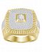 Men's Diamond (7/8 ct. t. w. ) Ring in 10k Yellow Gold