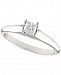 Certified Diamond Engagement Ring (1/3 ct. t. w. ) in 18k White Gold