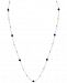 Argento Vivo Crystal Bead 36" Statement Necklace in Gold-Plated Sterling Silver