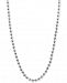 Alex Woo Beaded 16" Chain Necklace in 14k White Gold