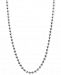 Alex Woo Beaded 18" Chain Necklace in 14k White Gold