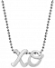 Alex Woo Xo 16" Pendant Necklace in Sterling Silver
