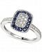 Sapphire (5/8 ct. t. w. ) & Diamond (1/4 ct. t. w. ) Statement Ring in 14k Gold