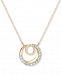 Elsie May Diamond Accent Spiral Pendant Necklace in 14k Gold, 15" + 1" extender