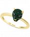 Effy Emerald (1/4 ct. t. w. ) and Tsavorite Accent Panther Ring in 14k Gold