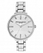 Christian Siriano Women's Analog Silver-Tone Stainless Steel Add-a-Link Watch 38mm
