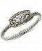 Effy Twist Braided Bangle Bracelet in Sterling Silver & 18k Gold
