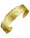 Prime Art & Jewel 18K Gold Over Sterling Silver Cuff Bracelet