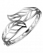 Prime Art & Jewel Sterling Silver Leaf Designed Cuff Bracelet