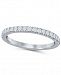 Diamond (1/4 ct. t. w. ) Prong Band in Platinum