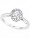 Effy Diamond Engagement Ring (3/8 ct. t. w. ) in Sterling Silver