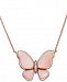 Effy Mother-of-Pearl & Diamond Accent Pendant Necklace in 14k Rose Gold, 16" + 2" extender