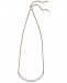 Wrapped in Love­ Diamond Chain Link Adjustable Bolo Necklace (1/2 ct. t. w. ) in 10k Rose Gold, Created for Macy's