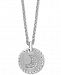 Effy Diamond Star 18" Pendant Necklace (1/20 ct. t. w. ) in Sterling Silver