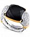Peter Thomas Roth Onyx (5-3/4 ct. t. w. ) & White Topaz (1-1/4 ct. t. w. ) in Sterling Silver & Gold-Plate