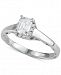 Diamond Halo Engagement Ring (1 ct. t. w. ) in 14k White Gold