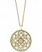 Effy Diamond Vintage Swirl 18" Pendant Necklace (1-1/6 ct. t. w. ) in 14k Gold