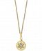 Effy Diamond Star 18" Pendant Necklace (1/10 ct. t. w. ) in 14k Gold