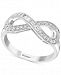Effy Diamond Infinity Statement Ring (1/4 ct. t. w. ) in 14k White Gold