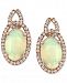 Effy Opal (2-5/8 ct. t. w. ) & Diamond (1/3 ct. t. w. ) Drop Earrings in 14k Rose Gold