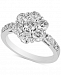 Diamond Flower Cluster Engagement Ring (2 ct. t. w. ) in 14k White Gold