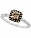 Le Vian Chocolatier Diamond Halo Ring (3/4 ct. t. w. ) in 14k White Gold