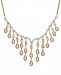 Wrapped in Love Diamond Dangle 18" Statement Necklace (1-1/2 ct. t. w. ) in 14k Gold, Created for Macy's