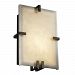 CLD-5551-CROM-LED2-2000 - Justice Design - Clouds - Clips 2-Light ADA Rectangle Wall Sconce Polished Chrome Dedicated LED EngineChoose Your Options - CloudsG�� Clips
