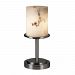 FAL-8798-12-NCKL-LED1-700 - Justice Design - LumenAria - Dakota 1-Light Short Table Lamp Brushed Nickel Dedicated LED EngineChoose Your Options - LumenAriaG�� Dakota