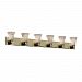 FAL-8926-20-ABRS - Justice Design - LumenAria - Modular 6-Light Bath Bar Antique Brass E26 Medium Base IncandescentChoose Your Options - LumenAriaG�� Modular