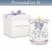 She Believed She Could So She Did Personalized Inspirational Candleholder With Butterfly, Heart Charm, Vanilla Scented Candle