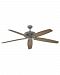 902672FGT-NWD - Hinkley Lighting - Tempest - 70 Inch Ceiling Fan Graphite Finish with Driftwood Blade Finsh - Tempest