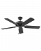 901552FMB-NIA - Hinkley Lighting - Windward - 52 Inch Ceiling Fan Matte Black Finish with Matte Black/Koa Blade Finsh - Windward