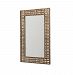 730202MM - Capital Lighting - 40 Inch Rectangular Decorative Mirror Aged Brass Finish -