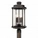 918143OB - Capital Lighting - Grant Park - 4 Light Outdoor Post Mount Old Bronze Finish with Clear Seeded Glass - Grant Park