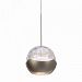 MP-LED311-BN/BN - WAC Lighting - Genesis - 3.69 Inch 9W 1 LED Pendant with Monopoint Canopy Brushed Nickel Finish - Genesis