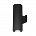 DS-WD06-S30S-BK - WAC Lighting - Tube Architectural - 6 Inch 42W 19 degree 3000K 2 LED Straight Up/Down Spot Beam Wall Mount Black Finish with Clear Glass - Tube Architectural
