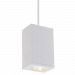 DC-PD06-S930-WT - WAC Lighting - Cube Architectural - 5.5 Inch 36W 3000K 90CRI 19 degree 1 LED Pendant White Finish with Clear Glass - Cube Architectural